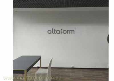 Пластиковые буквы ALTAFORM