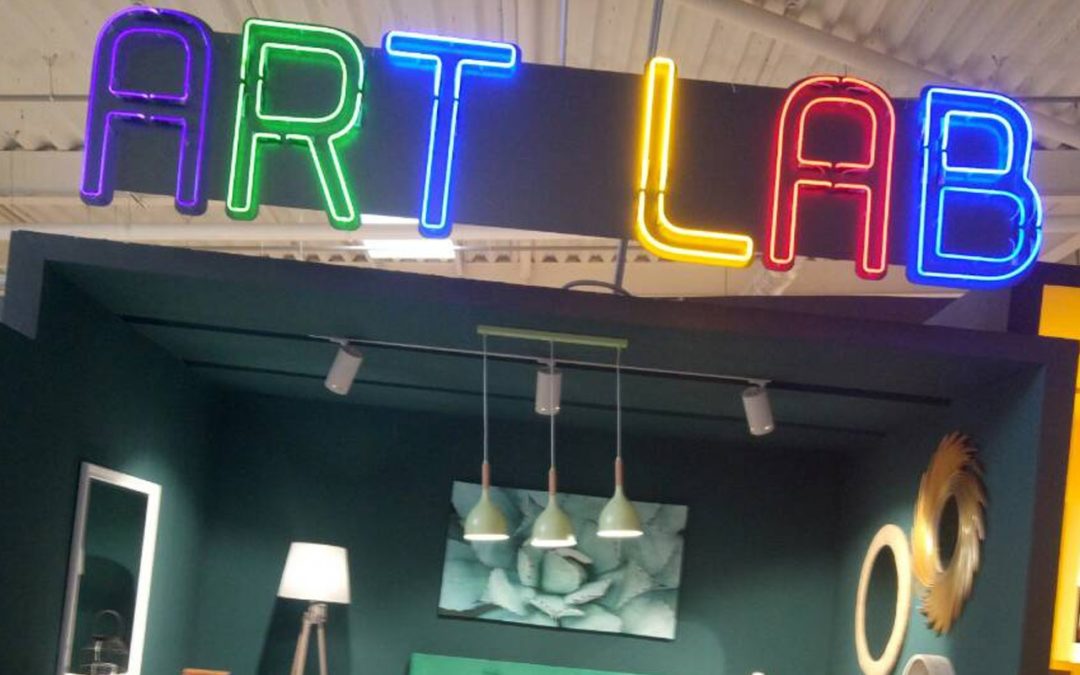 Неоновые рекламные буквы ART LAB