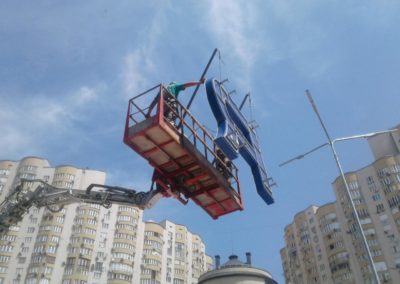 подьем рекламных букв
