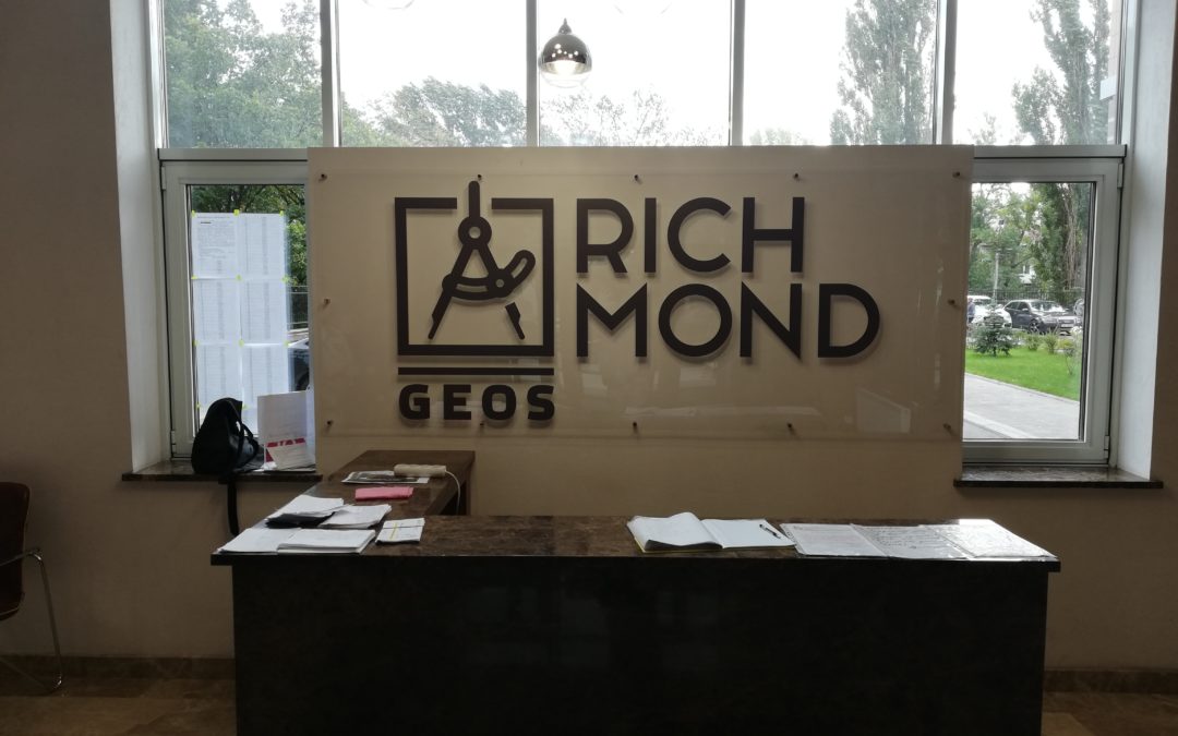 Оформление ресепшн ЖК Richmond