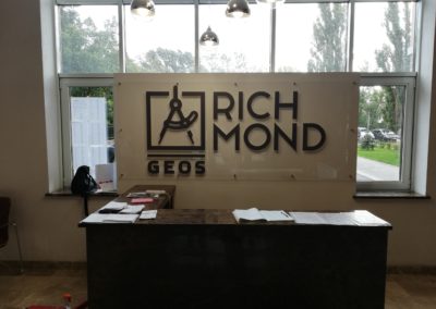 Оформлення ресепшн ЖК Richmond