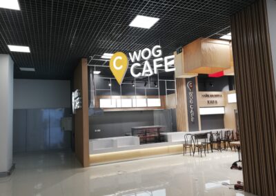 Об’ємні букви WOG CAFE