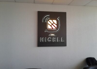 Виготовлення логотипу в офіс HICELL