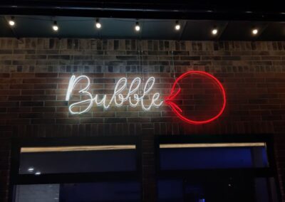 Неонові вивіски Bubble