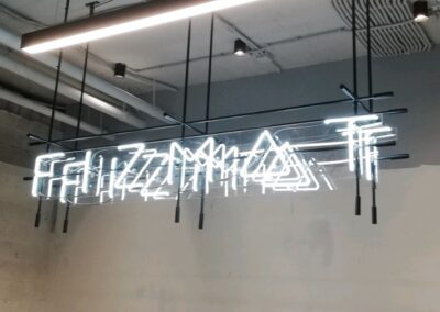 Неоновые вывески для Fizmat в Киеве