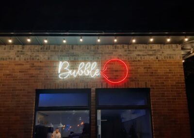 Неонові вивіски Bubble