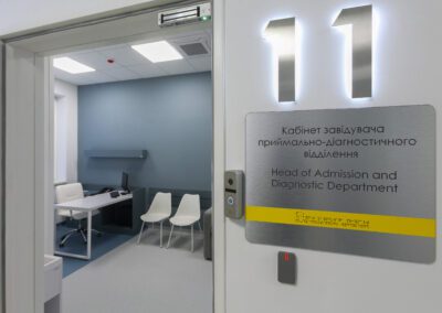 Нумерація з контражурною підсвіткою